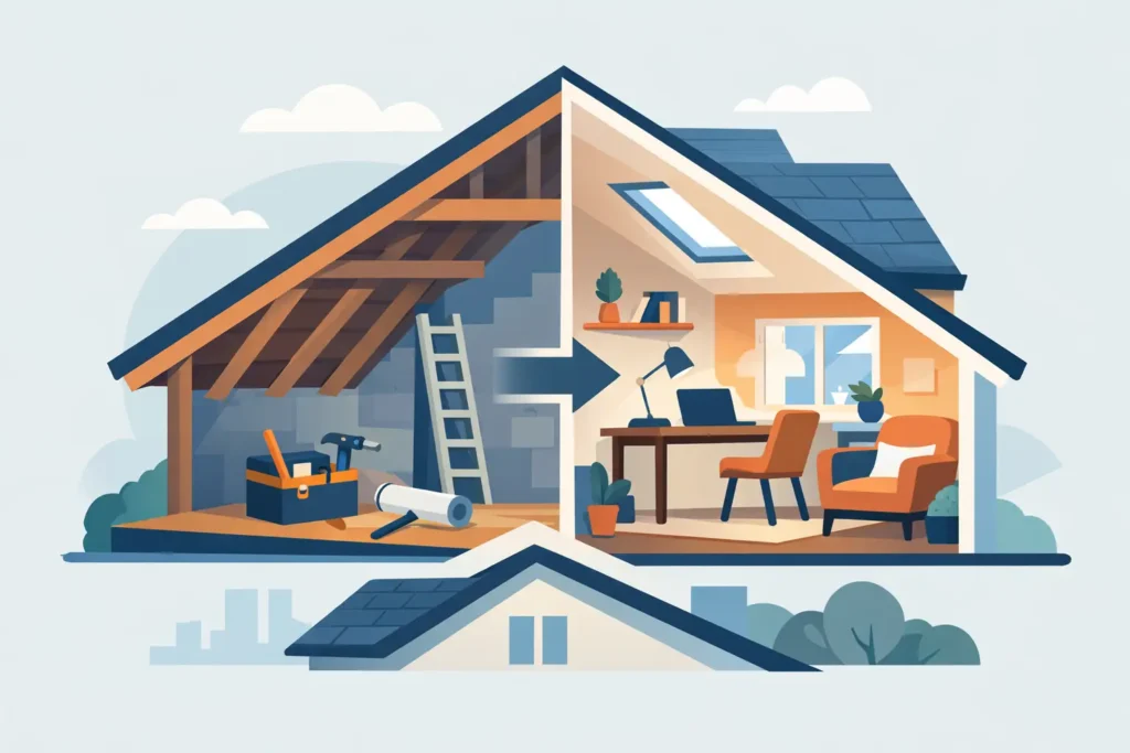 How to Convert Loft Space into a Useful Room