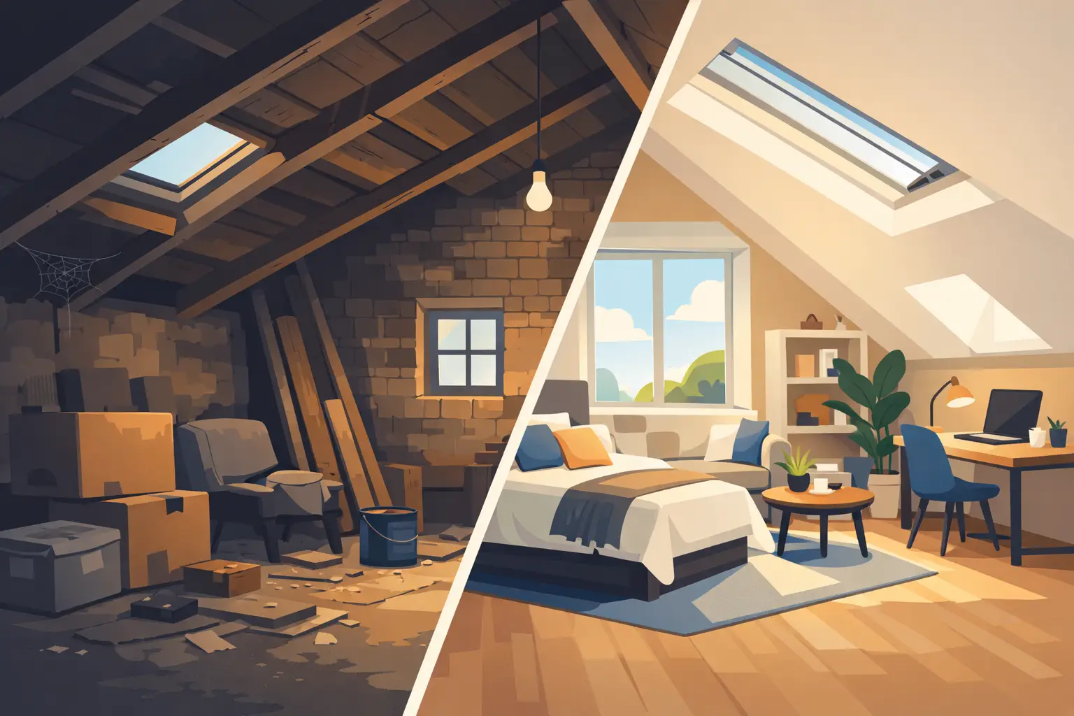 Loft Conversion Before and After: What to Expect